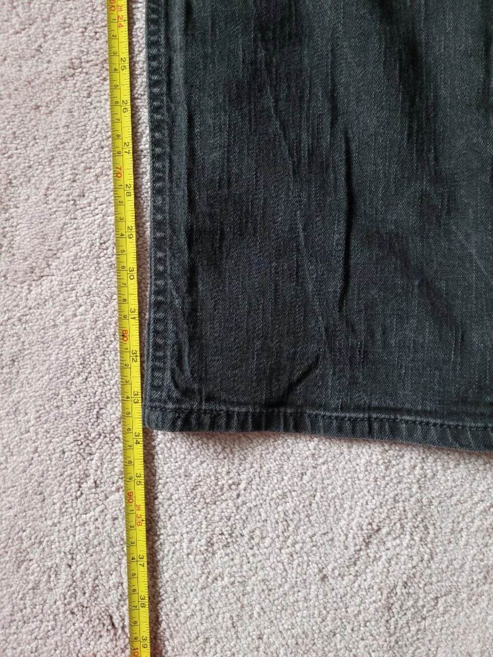 Levi’s 569 Loose Straight Fit Jeans Men’s 34x34 Black Tab Versatile Black
